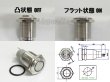 画像2: ブラックプッシュスイッチ(12V/24A)アンバー (2)